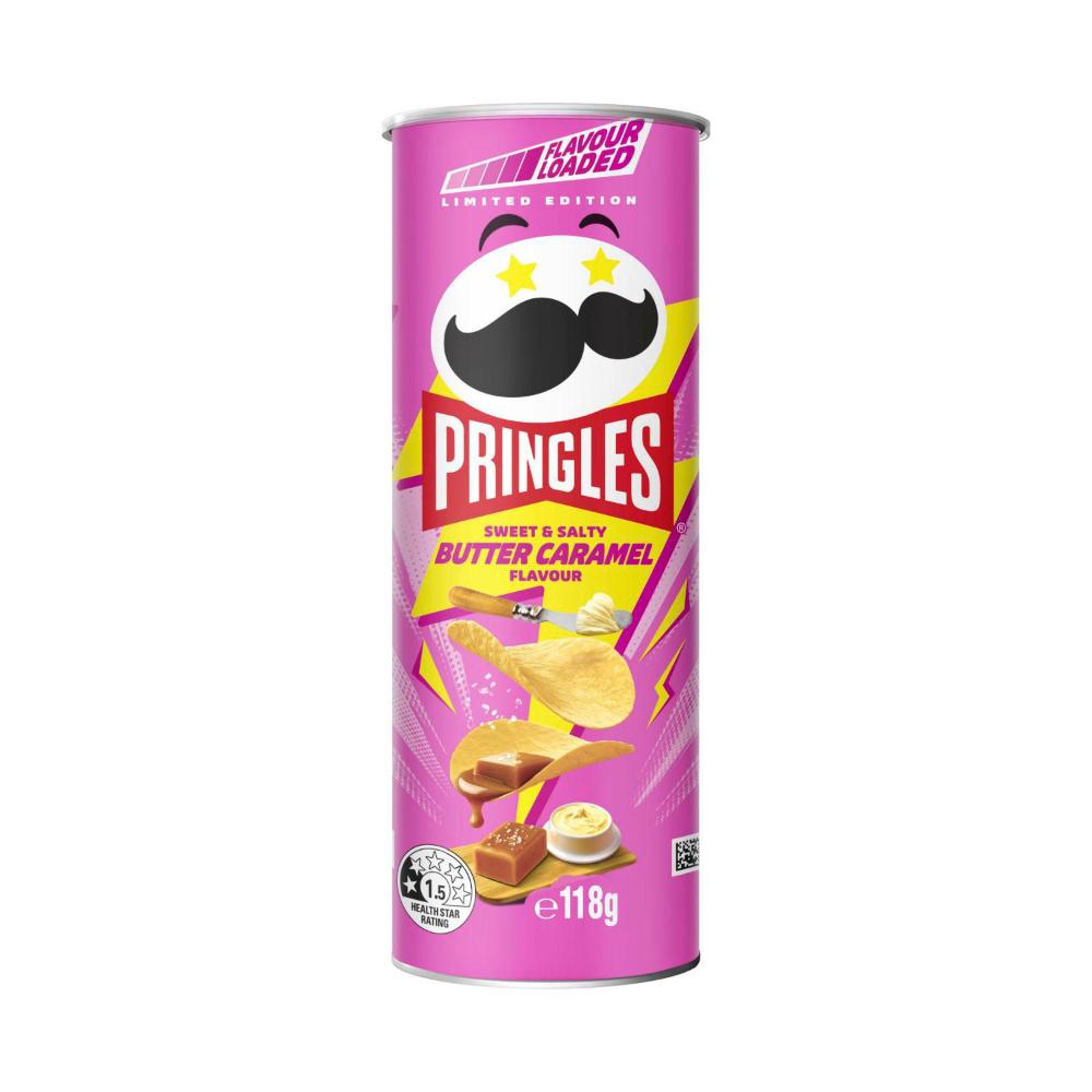 Pringles Potato Chips Butter Caramel - 118g