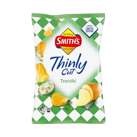 Smith's Thinly Cut Potato Chips Tzatziki - 175g