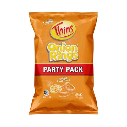 Thins Onion Rings Party Pack Original - 110g