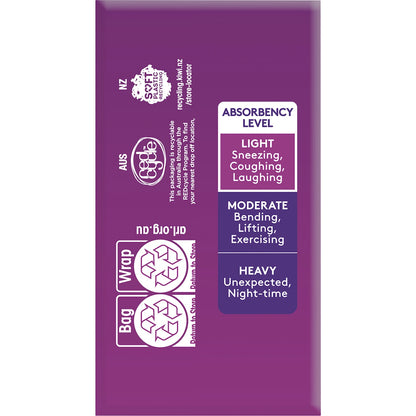 Poise Incontinence Liners Ultra Long 20 Pack