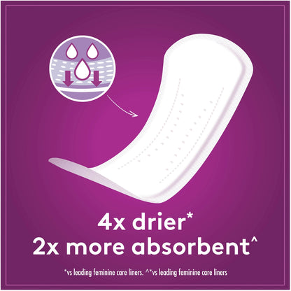 Poise Incontinence Liners Ultra Long 20 Pack