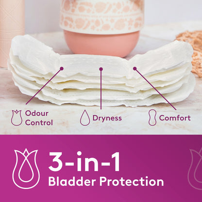 Poise Incontinence Liners Ultra Long 20 Pack