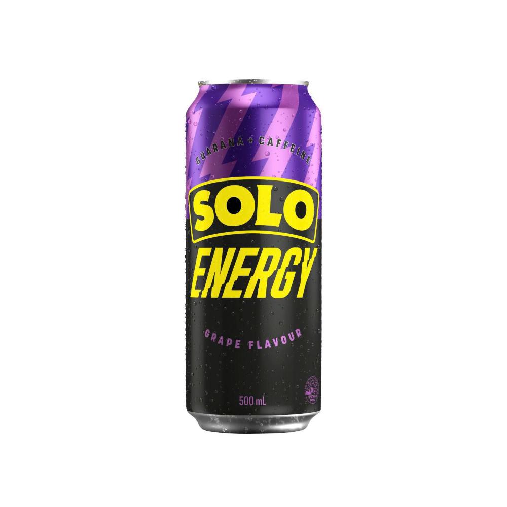 Solo Energy Grape - 500mL