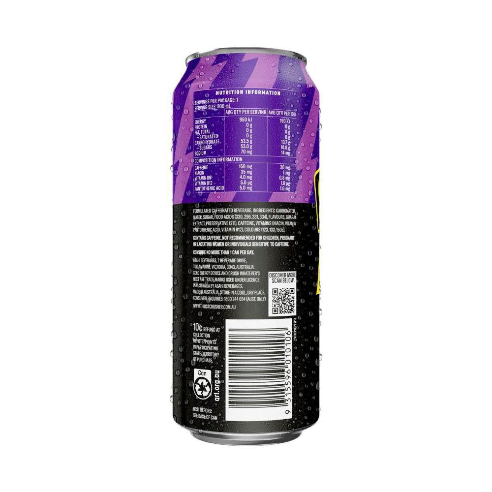 Solo Energy Grape - 500mL