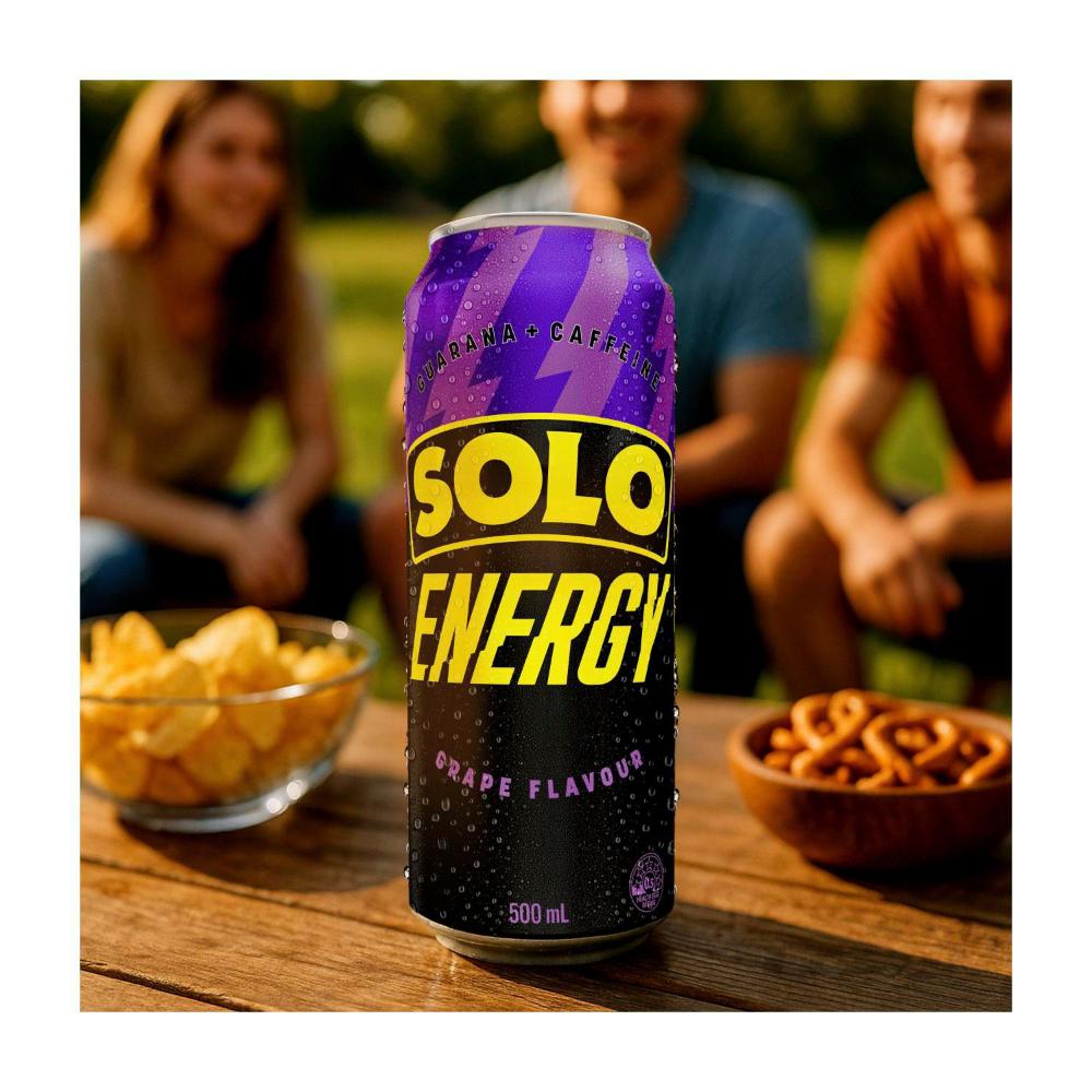 Solo Energy Grape - 500mL
