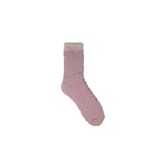 Mix Women's Double Layer Cable Sock - 1 CARTON