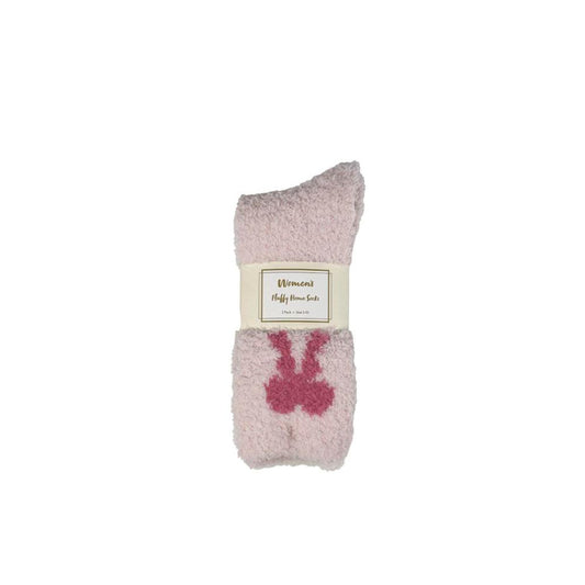 Mix Women's Fluffy Home Socks - 2 PACK