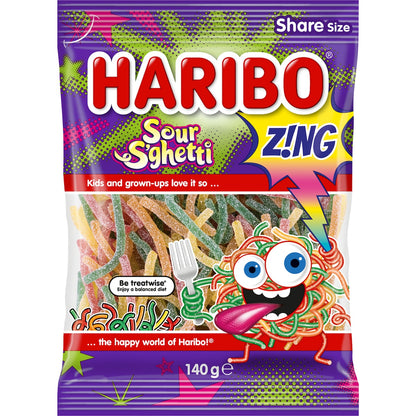 Haribo Sour Sghetti 140g