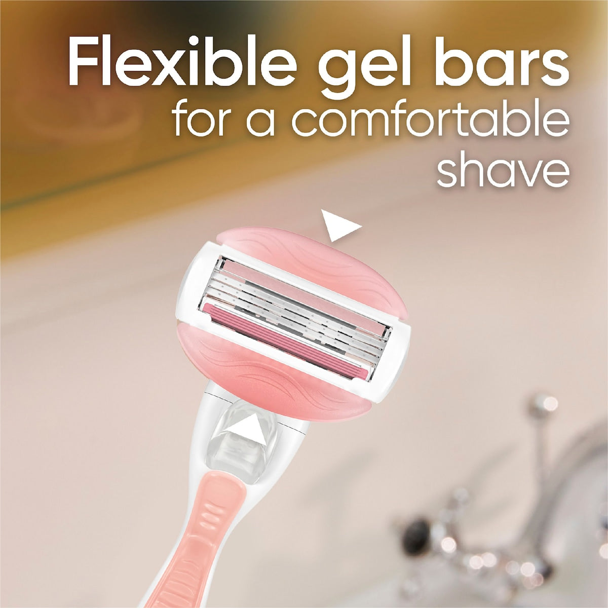 Gillette Venus Comfortglide White Tea Razor Blades 4 Pack