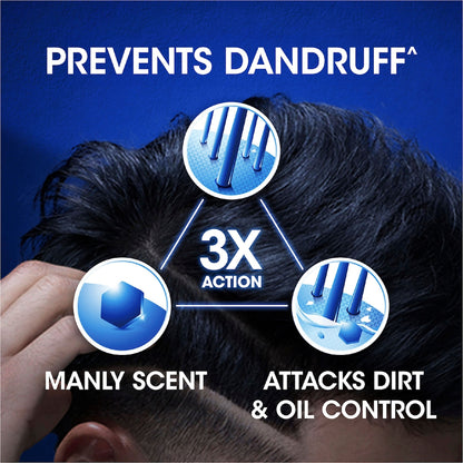 Head & Shoulders Ultra Men 2 In 1 Moisture Recharge Shampoo & Conditioner 400ml