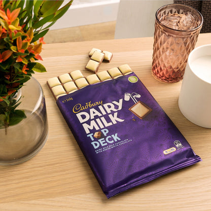 Cadbury Dairy Milk Large Top Deck Chocolate Block 340g