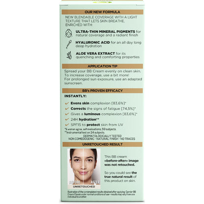 Garnier Skin Active Bb Cream Classic Medium 50ml