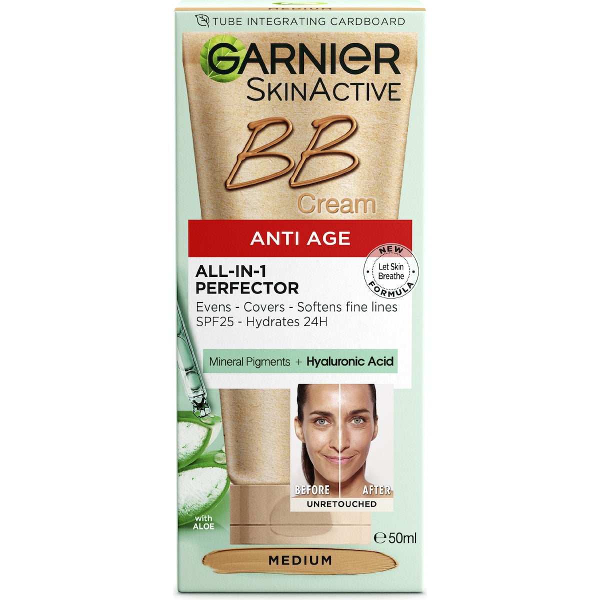 Garnier Skin Active Bb Cream Anti Age Medium 50ml