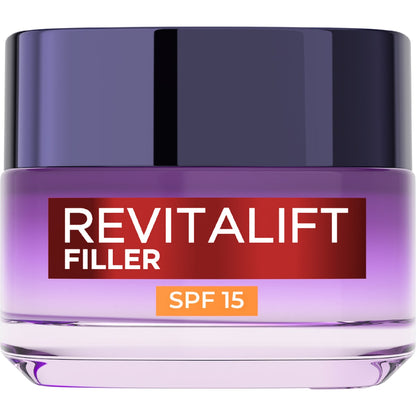 Loreal Paris Revitalift Filler Anti Ageing Cream Spf 15 50ml