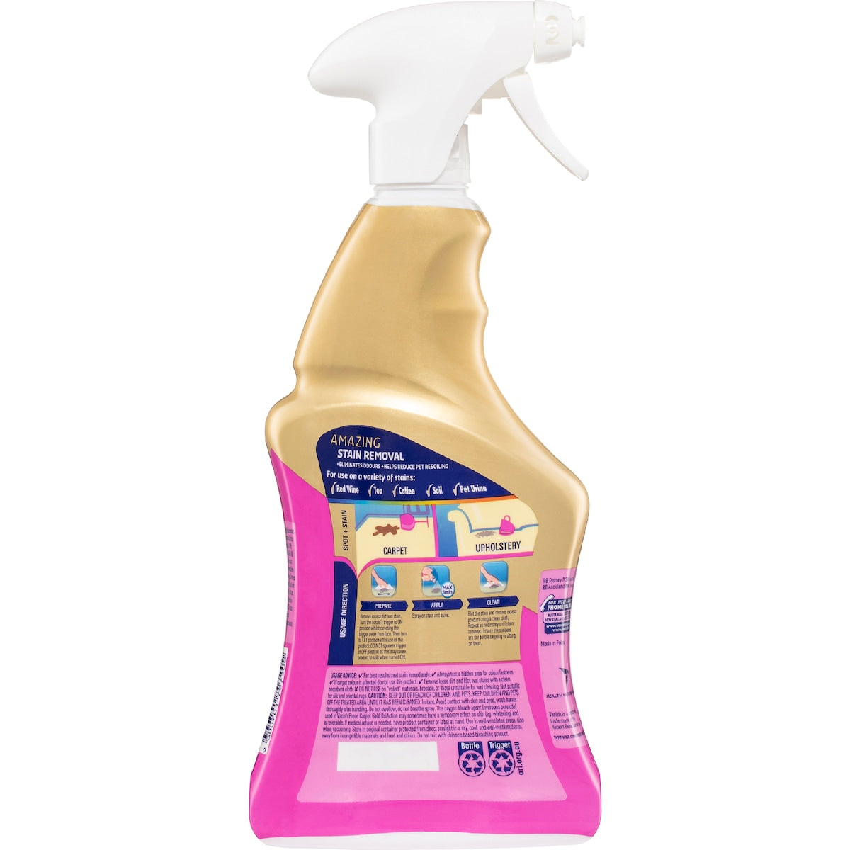 Vanish Preen Oxi Action Carpet Stain Removal Spray 410ml