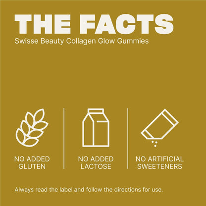 Swisse Beauty Collagen Glow Gummies Strawberry & Vanilla Flavour 45 Pack