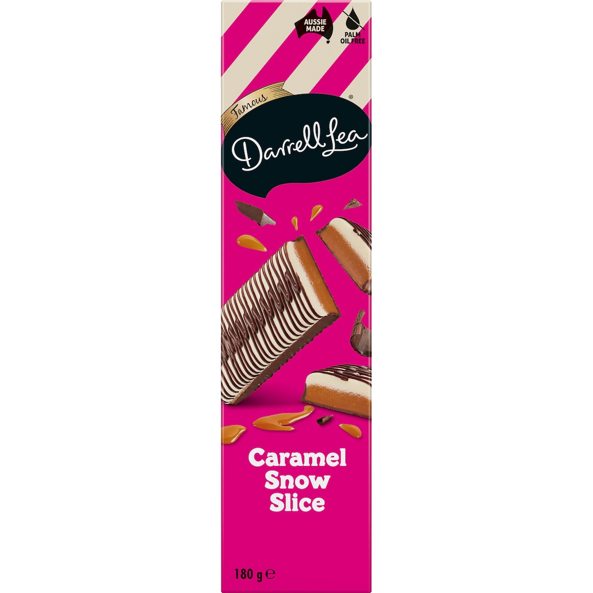 Darrell Lea Caramel Snow Slice 180g
