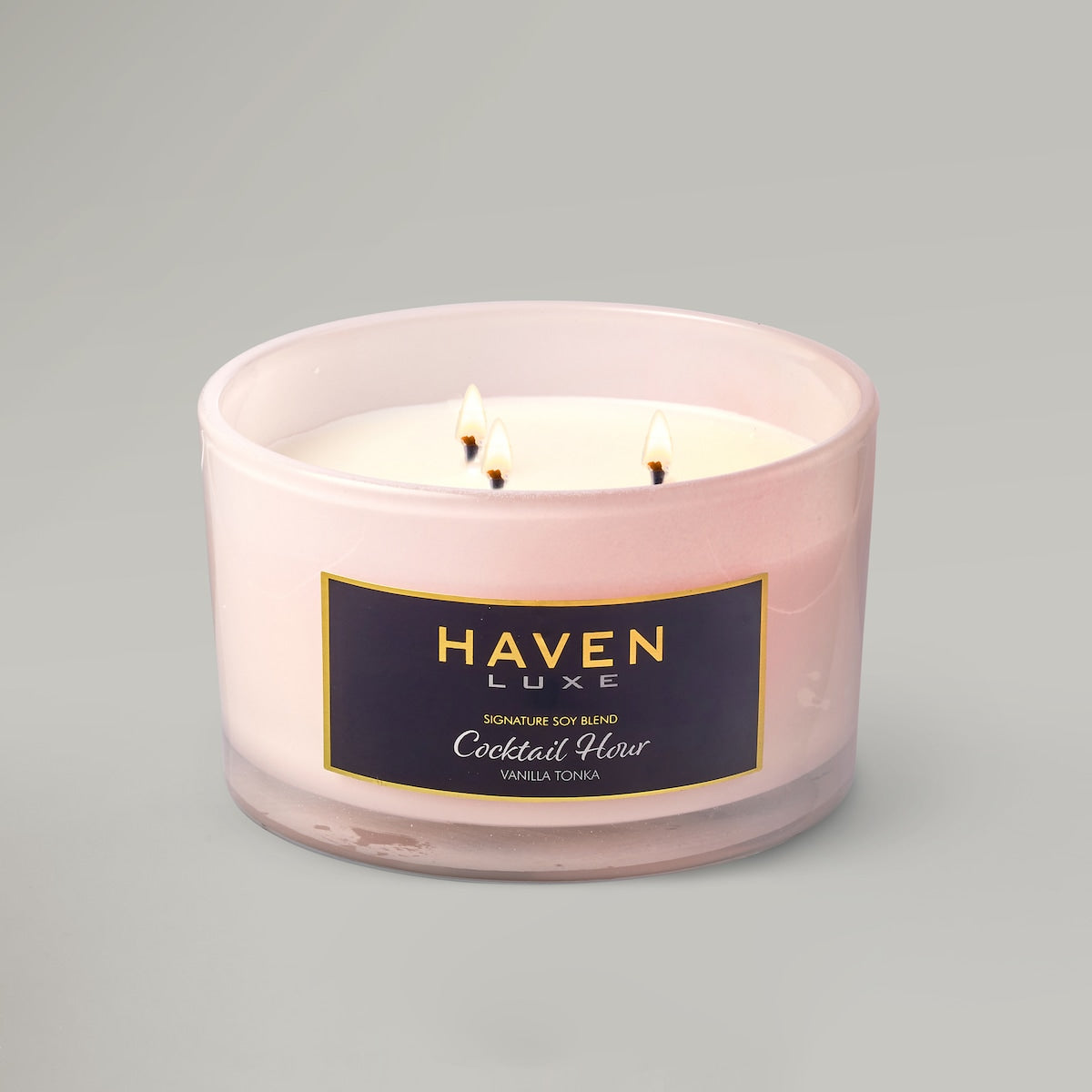 Haven Luxe Cocktail Hour Signature Soy Blend Candle Each
