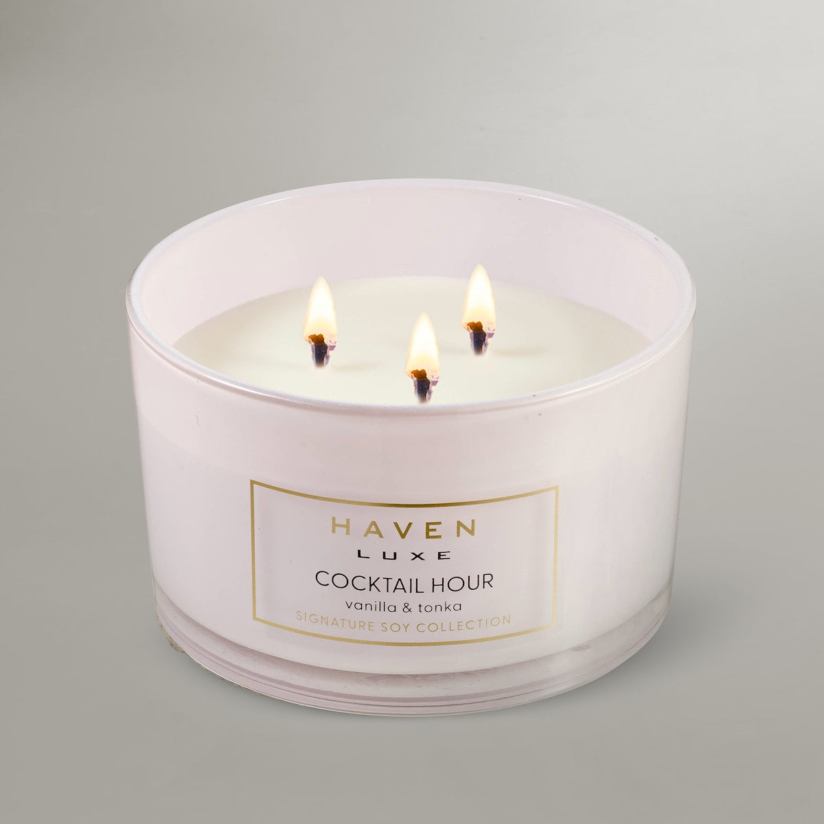 Haven Luxe Cocktail Hour Signature Soy Blend Candle Each