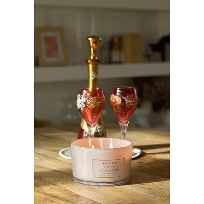 Haven Luxe Cocktail Hour Signature Soy Blend Candle Each