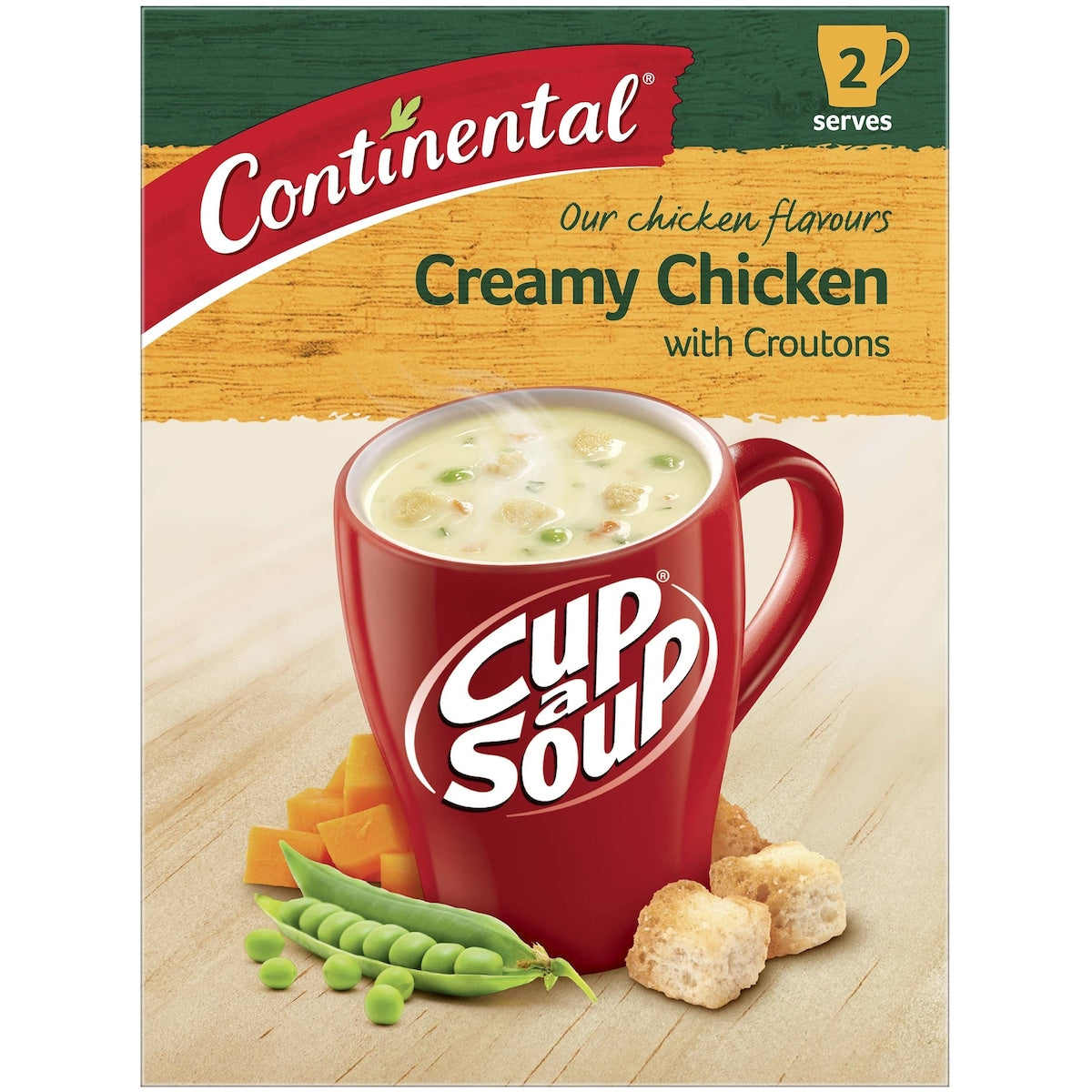 Continental Classics Cup A Soup Creamy Chicken With Croutons 60g