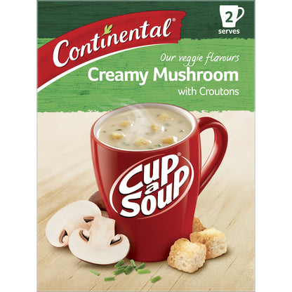 Continental Classics Cup A Soup Creamy Mushroom With Croutons 50g