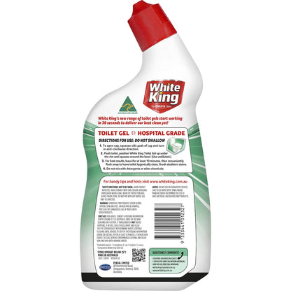 White King Toilet Gel With Added Stain Remover Eucalyptus 700ml