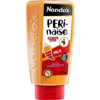 Nandos Perinaise Hot Peri-peri Mayonnaise Sauce 465g