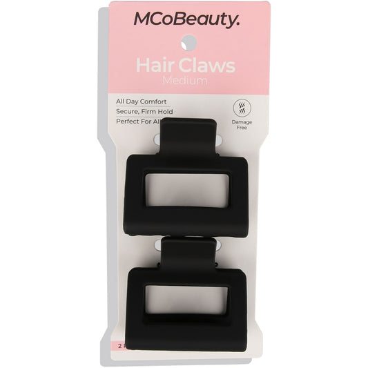Mcobeauty Medium Hair Claw 2 Pack