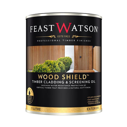 Feast Watson Wood Shield - 1L - Oil Based - UV Resistant - Natural Finish