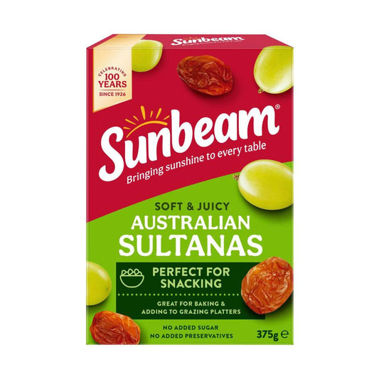 Sunbeam Australian Sultanas - 375g