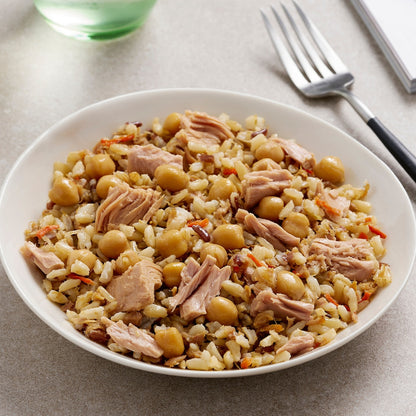John West Protein Tuna Bowl Brown Rice Lime Lemongrass & Chickpeas 170g
