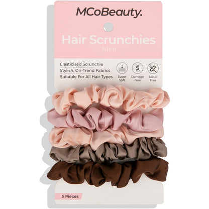 Mcobeauty Mini Hair Scrunchies Assorted 5 Pack