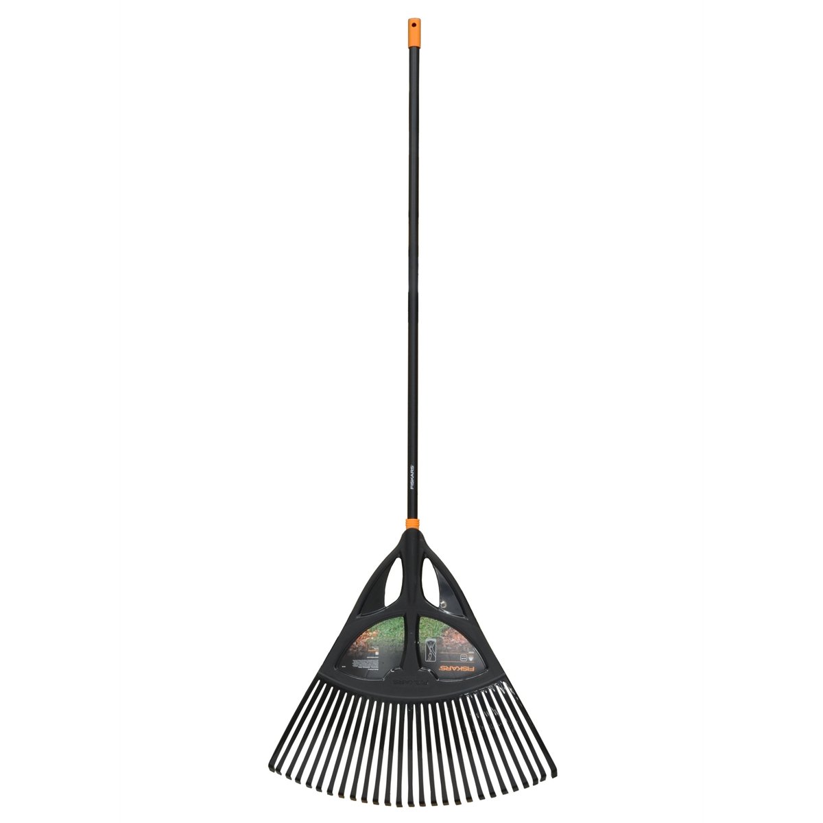 Fiskars XL Solid Leaf Rake - 65cm Aluminium - Lightweight - Durable
