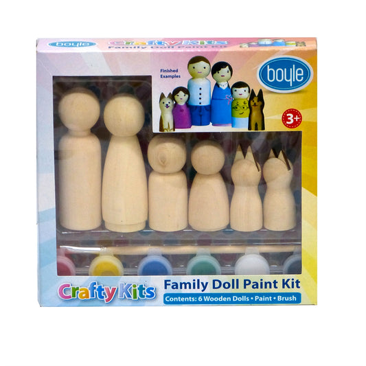 Boyle Crafty Doll Family Kit - 6 Pack