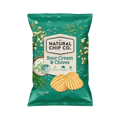 Natural Chip Co. Chips Sour Cream & Chives - 175g