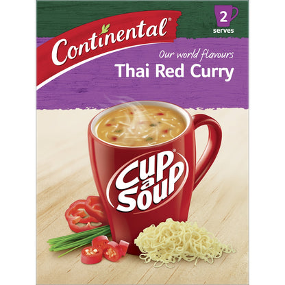 Continental Cup A Soup Asian Thai Red Curry 30g X 2 Pack