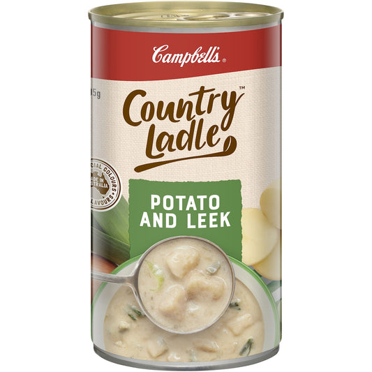 Campbells Country Ladle Soup Potato & Leek 505g