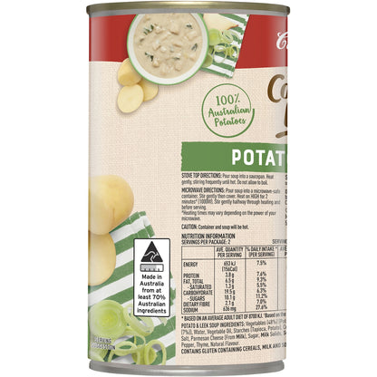 Campbells Country Ladle Soup Potato & Leek 505g