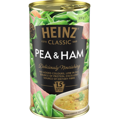 Heinz Classic Canned Soup Pea & Ham 535g