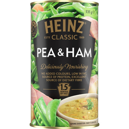 Heinz Classic Canned Soup Pea & Ham 535g