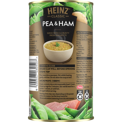 Heinz Classic Canned Soup Pea & Ham 535g