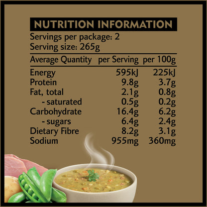 Heinz Classic Canned Soup Pea & Ham 535g