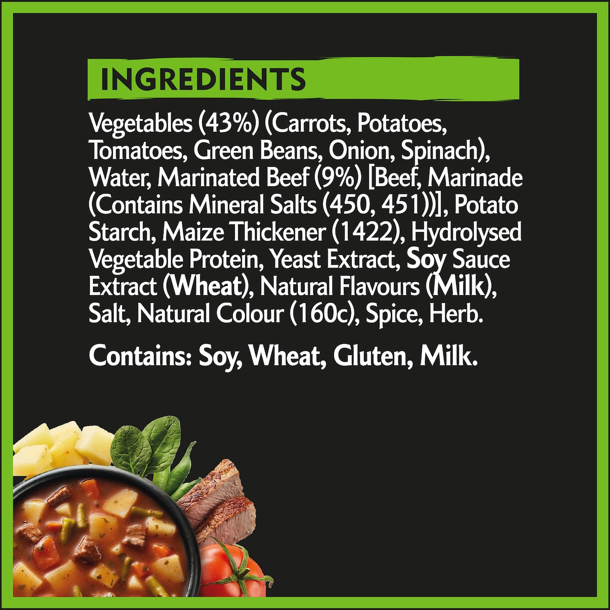Heinz Big N Chunky Beef & Vegetable Soup Veggie Ready Meals 535g