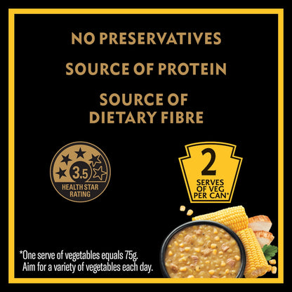 Heinz Big N Chunky Chicken & Corn Soup Tinned Ready Meals 535g