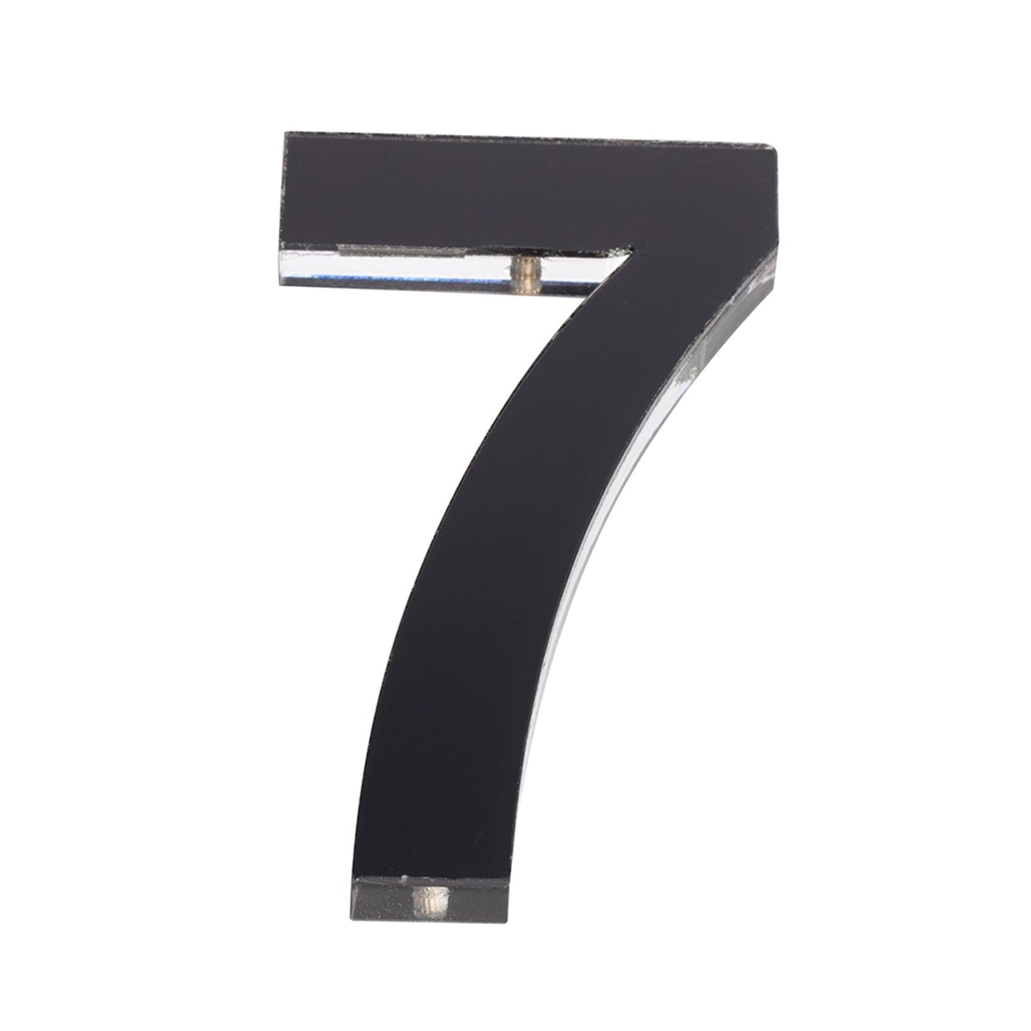 Sandleford House Number 7 - 120mm - Black