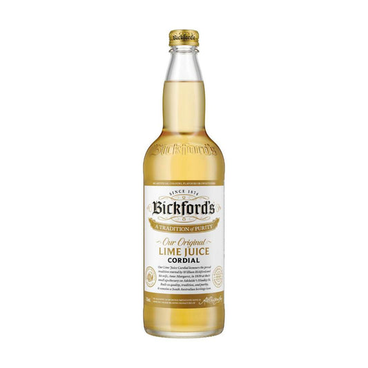 Bickford's Lime Cordial - 750mL