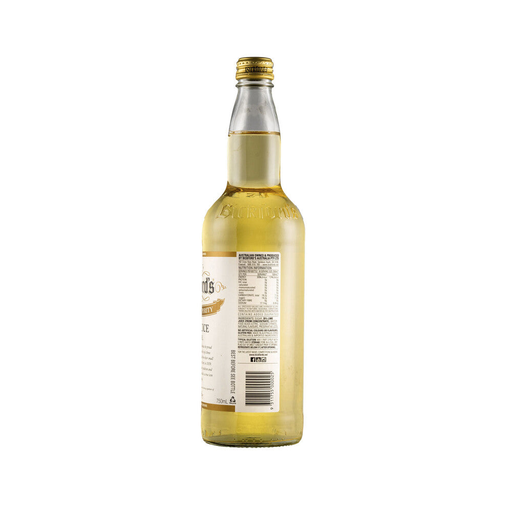 Bickford's Lime Cordial - 750mL
