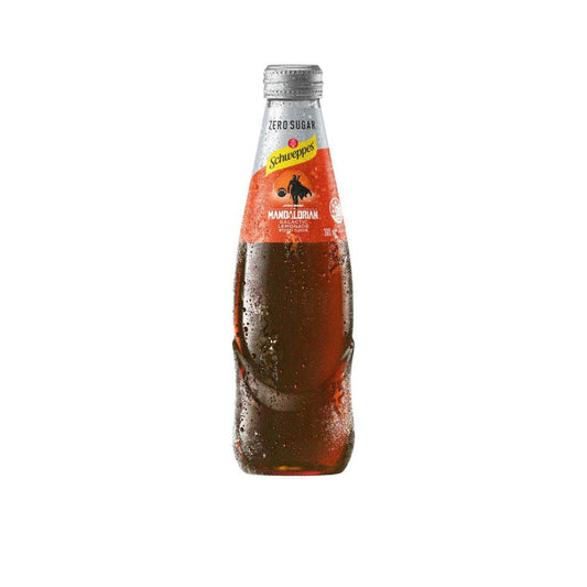 Schweppes Star Wars The Mandalorian Galactic Lemonade Mystery Flavour Soft Drink 300ml x 4 Pack