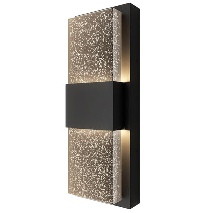 Artika Mazza Black Bubble Outdoor Wall Light